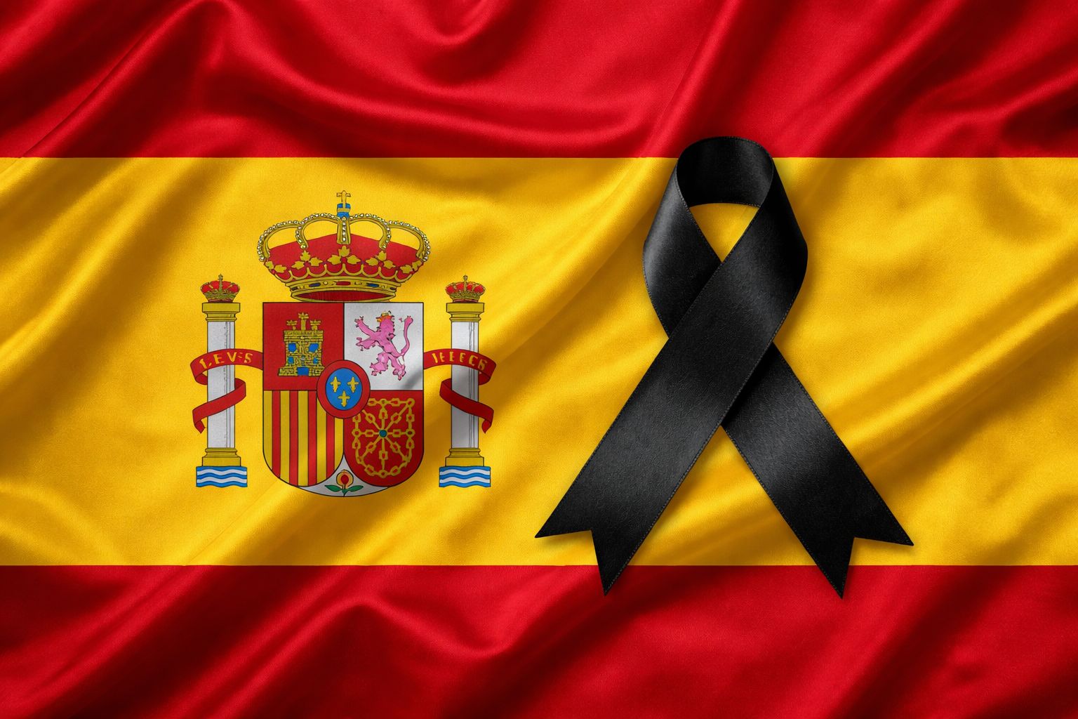 spagna lutto