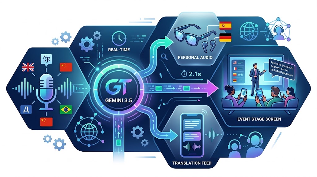 google gemini live translate
