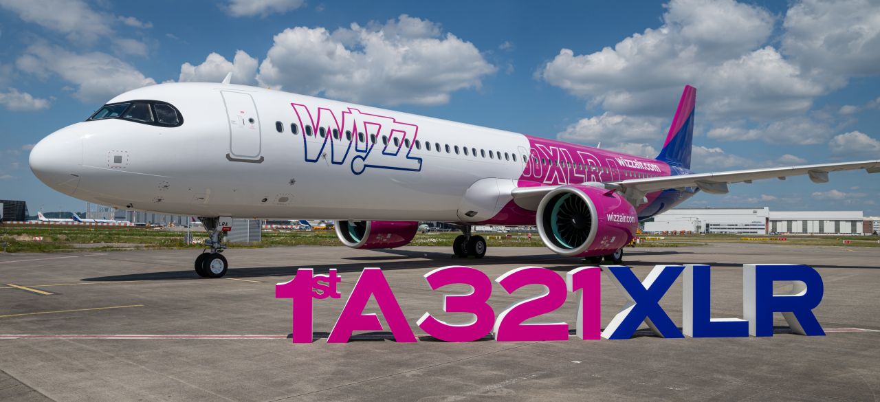 Wizz Air riceve il suo primo airbus A321XLR