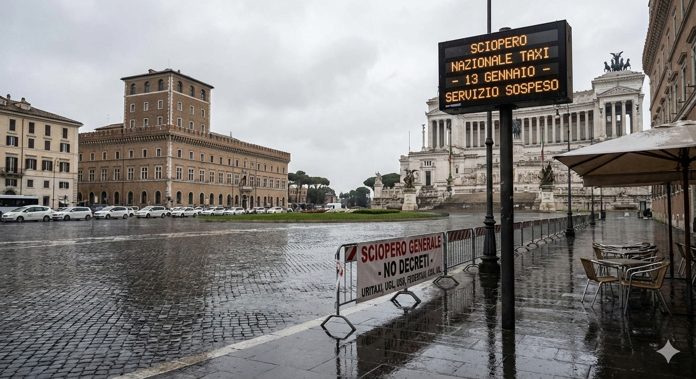 gemini sciopero taxi