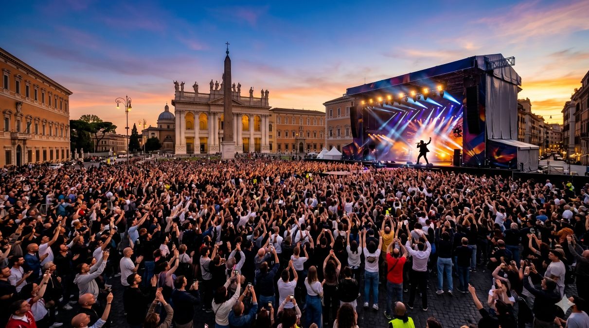 scaletta concerto primo maggio roma