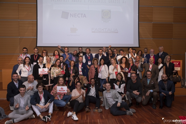 HOSPITALITY DAY 2019 - VI Edizione “Incontrarsi, confrontarsi, aggiornarsi” a cura di Teamwork Rimini - NELLA FOTO LA PREMIAZIONE HOSPITALITY E BREAKFAST AWARD _Palacongreessi Rimini 8 Ottobre 2019 (ph © Giorgio Salvatori)
