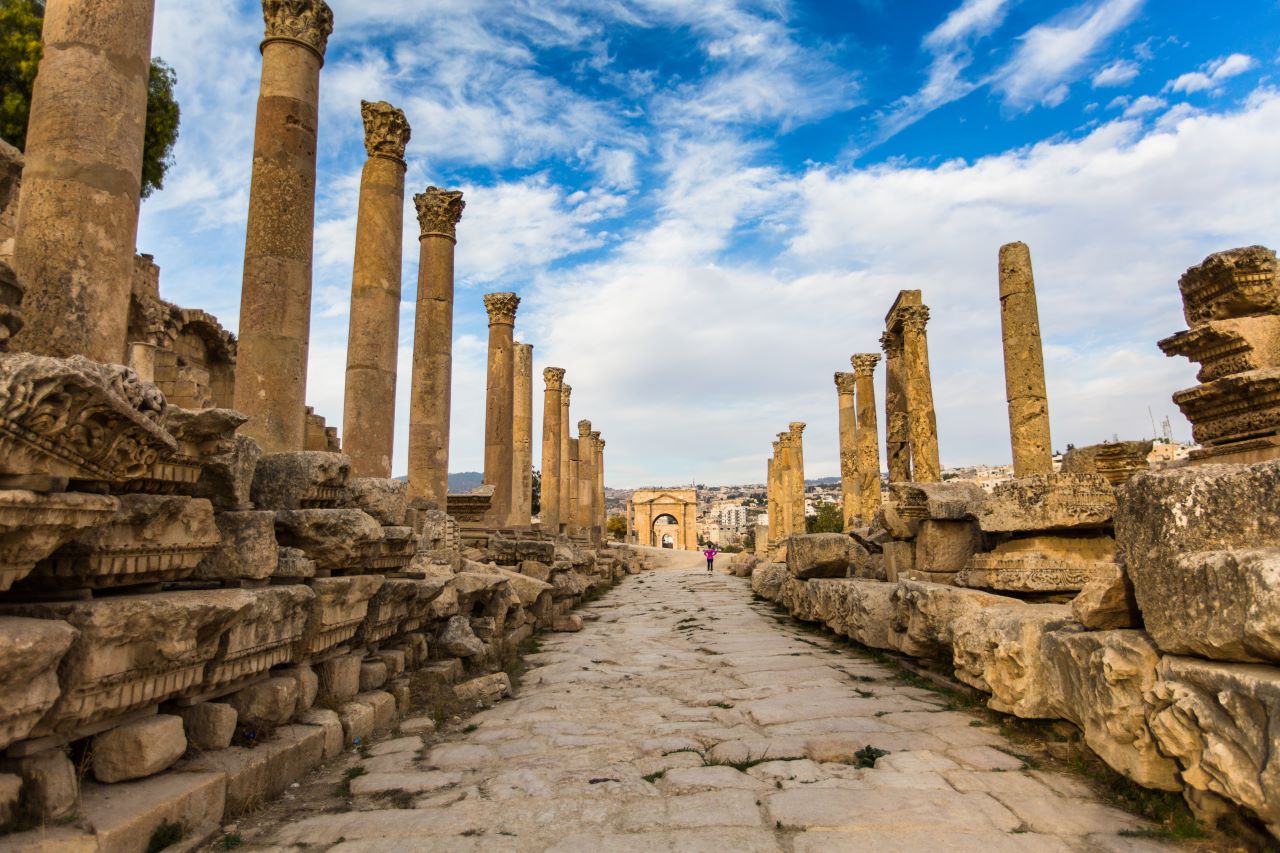 Jerash, la Pompei d'oriente