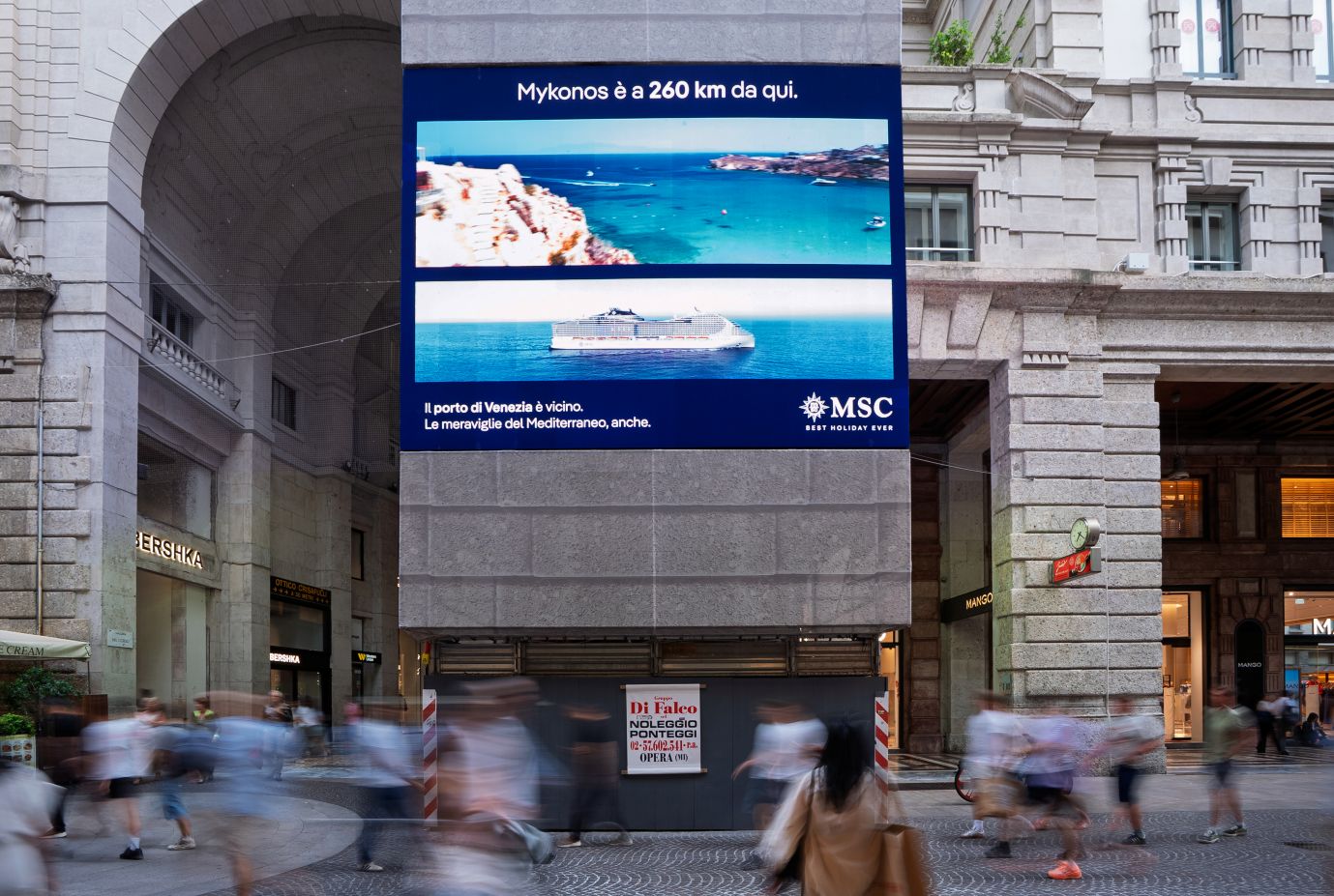 msc crociere spot