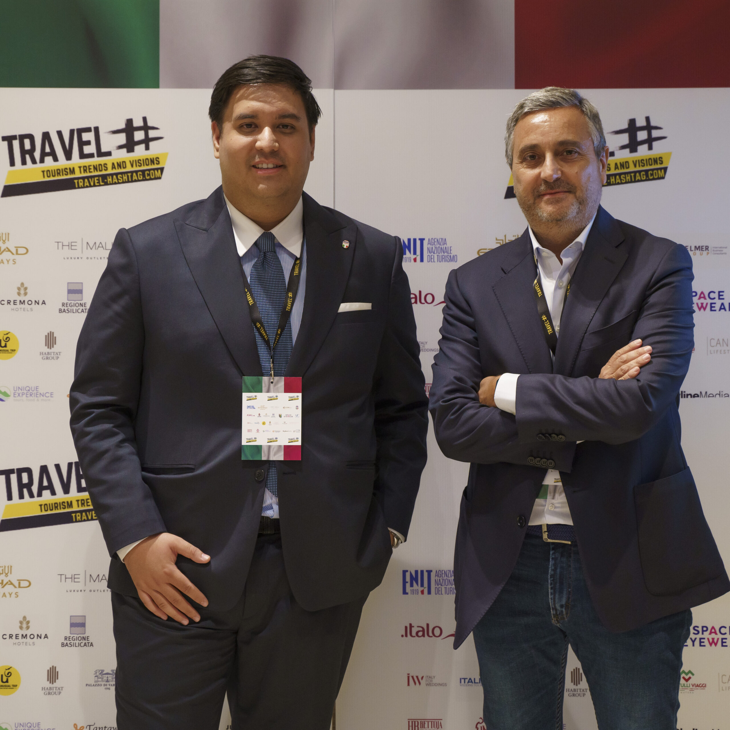 Giacomo Iobizzi (Segretario Generale della Camera di Commercio Italo-Thailandese) e Nicola Romanelli (Presidente di Travel Hashtag)