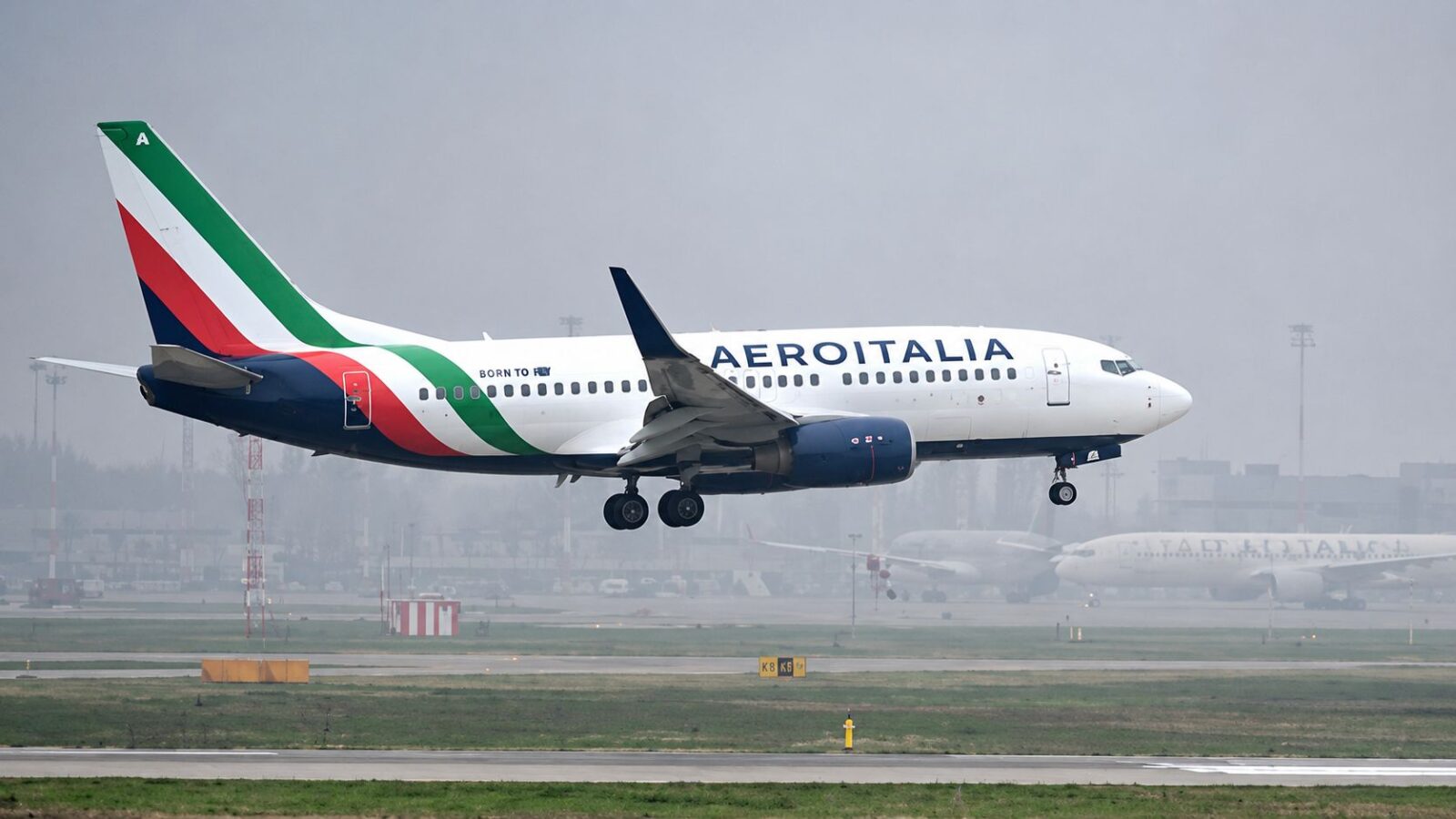 aeroitalia livrea nuova rebranding