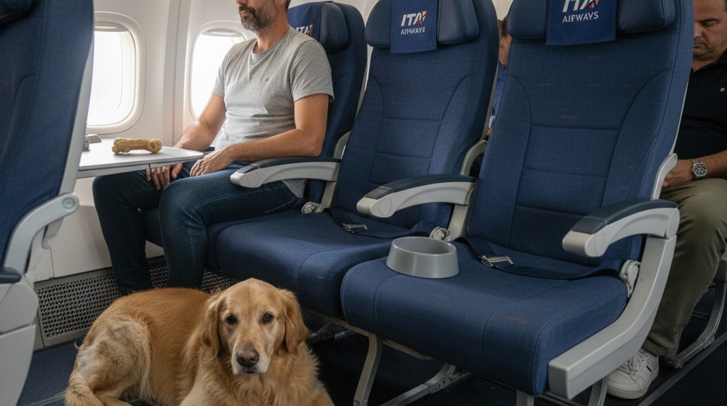 cani in aereo ita airways