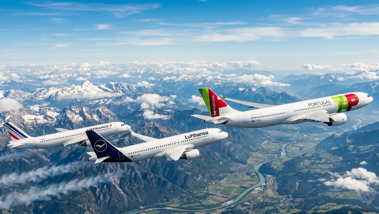 tap lufthansa air france