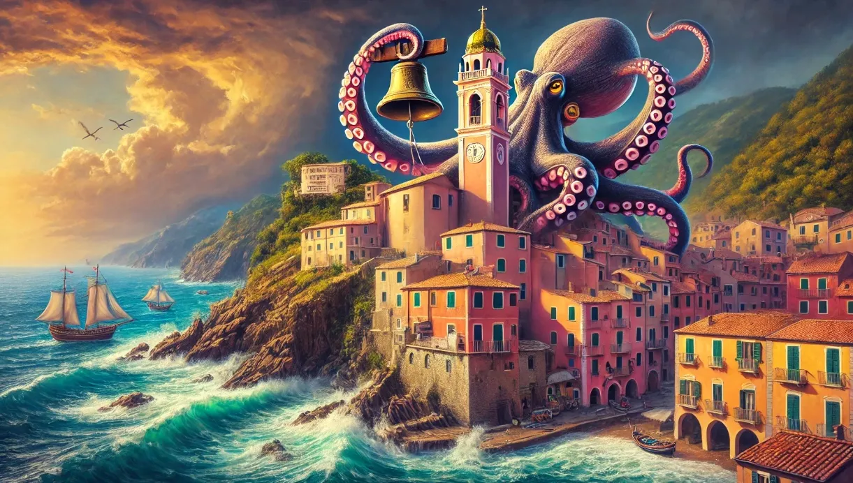 Tellaro Liguria Leggenda Polpo