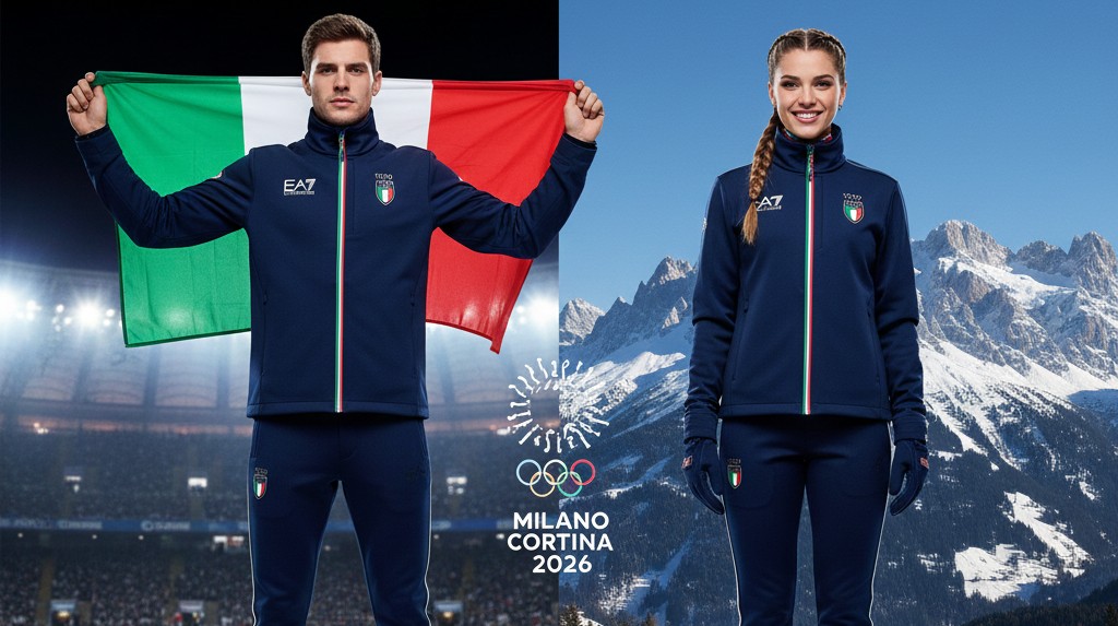 divise armani milano cortina