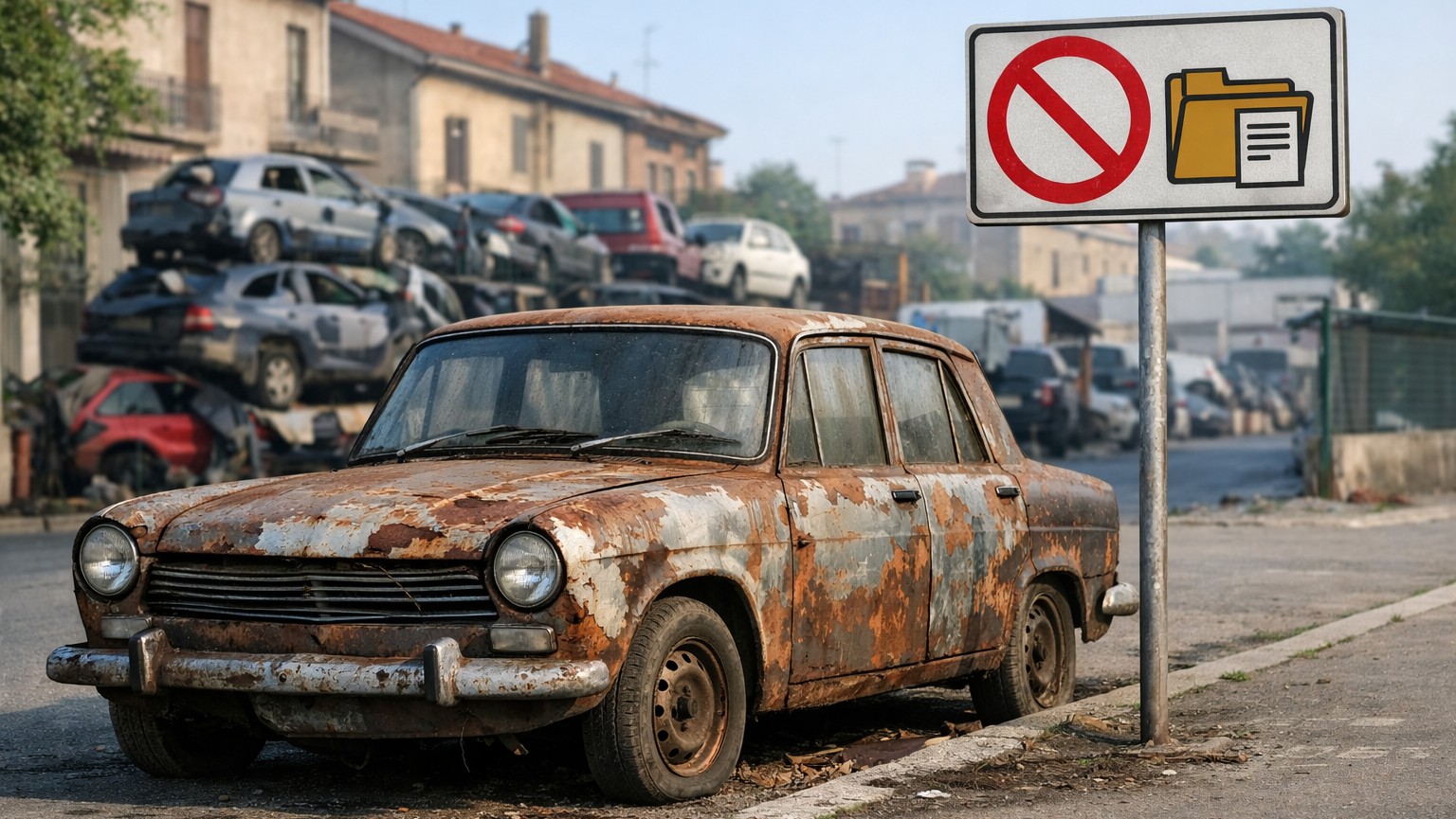 auto rottamazione fermo amministrativo