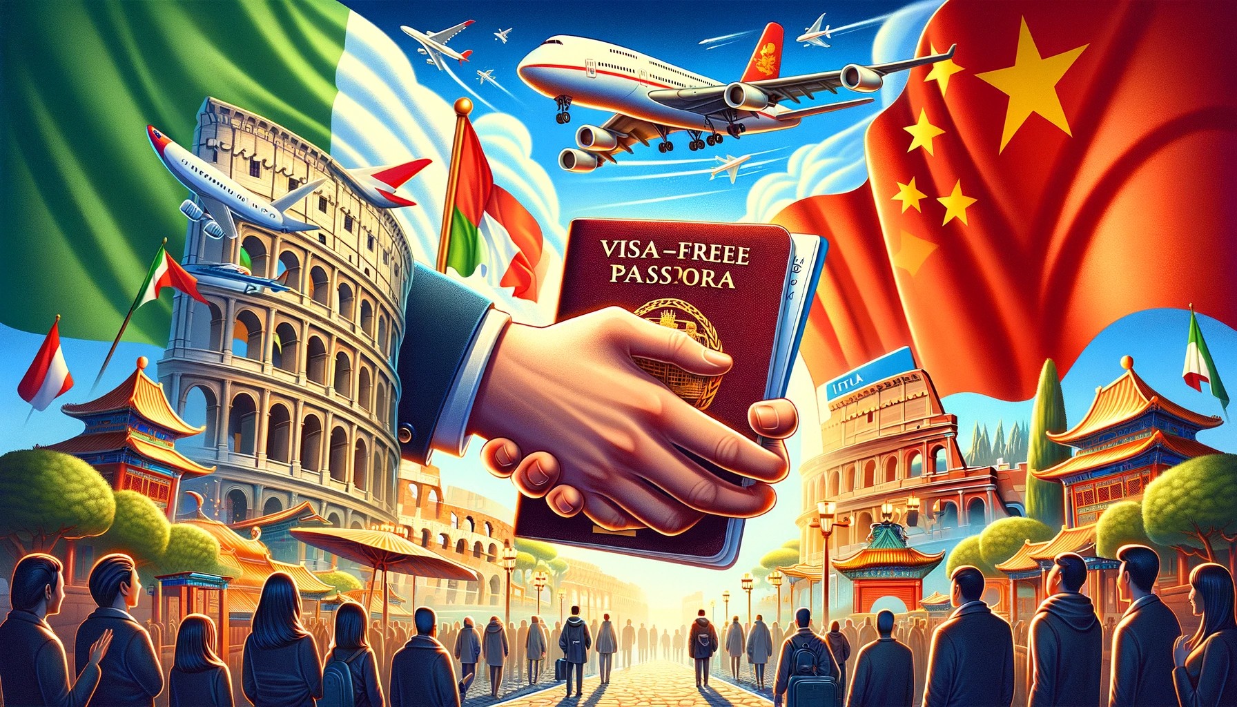 La Cina non richiede più il visto per chi arriva dall’Italia