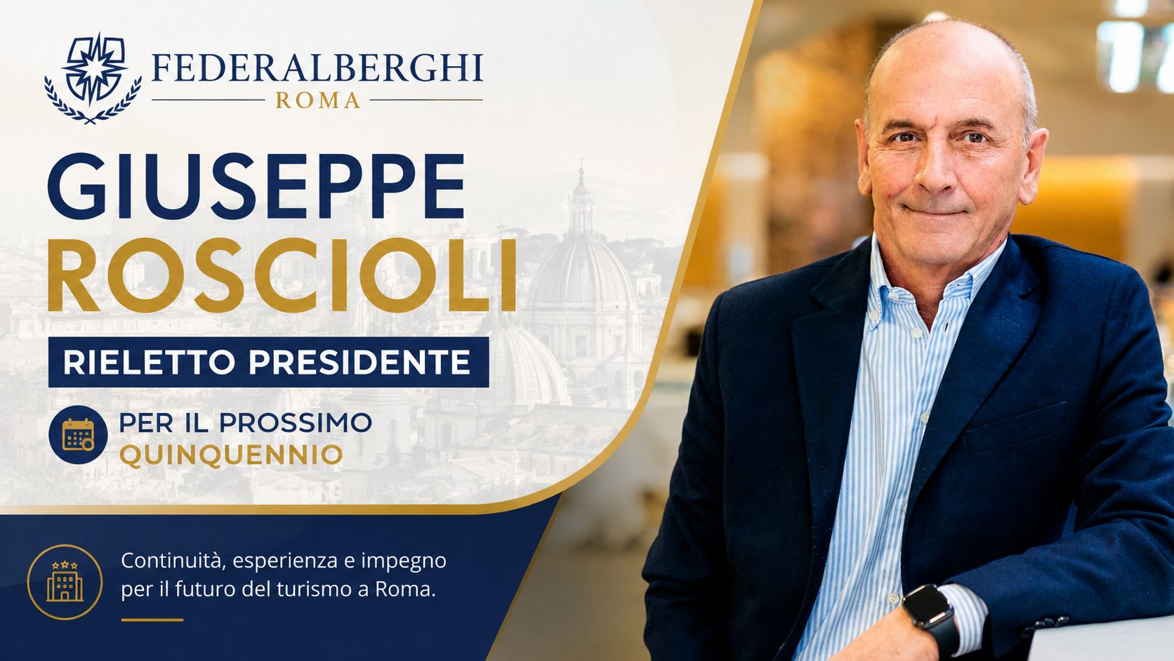giuseppe roscioli federalberghi roma