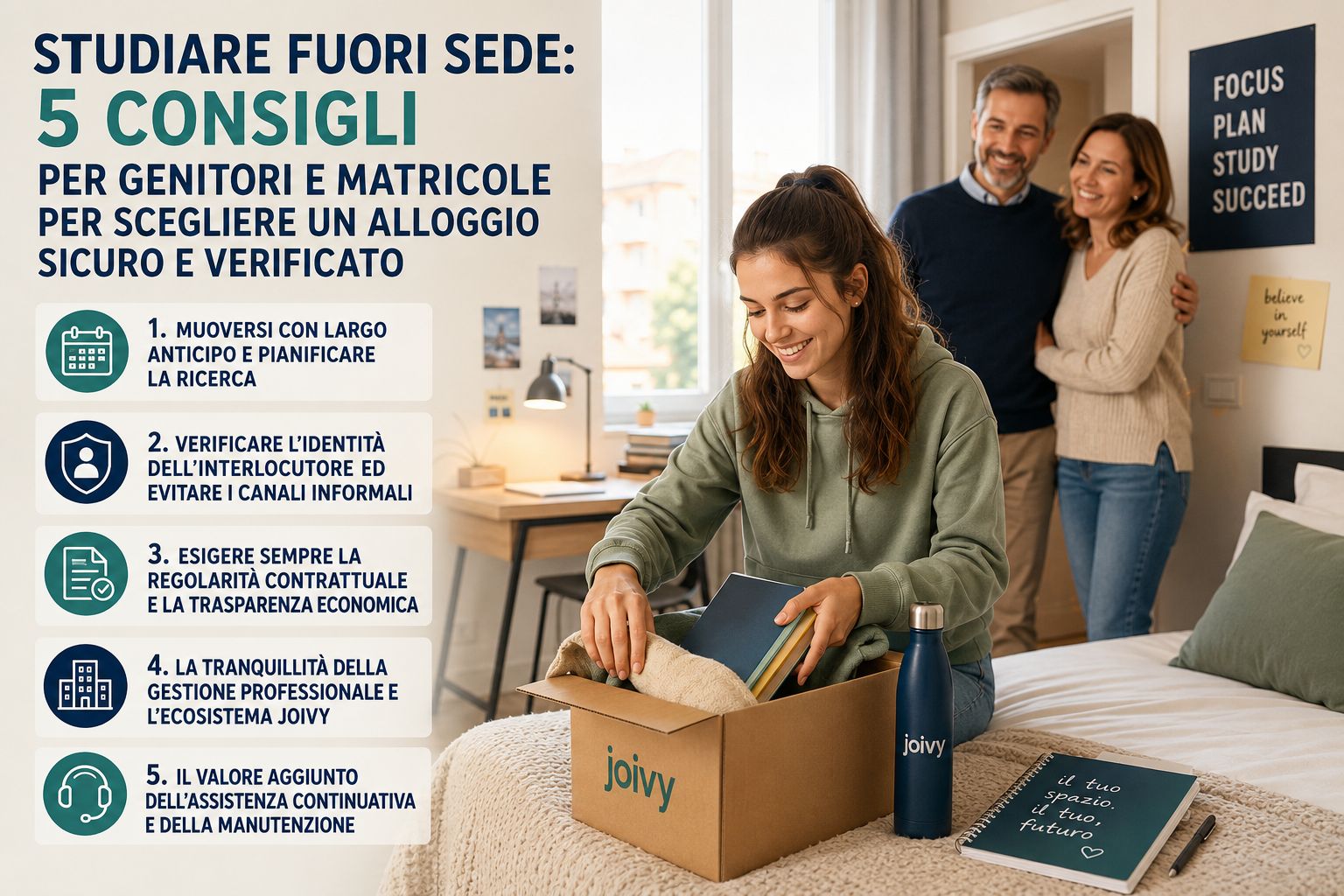 studiare fuori sede