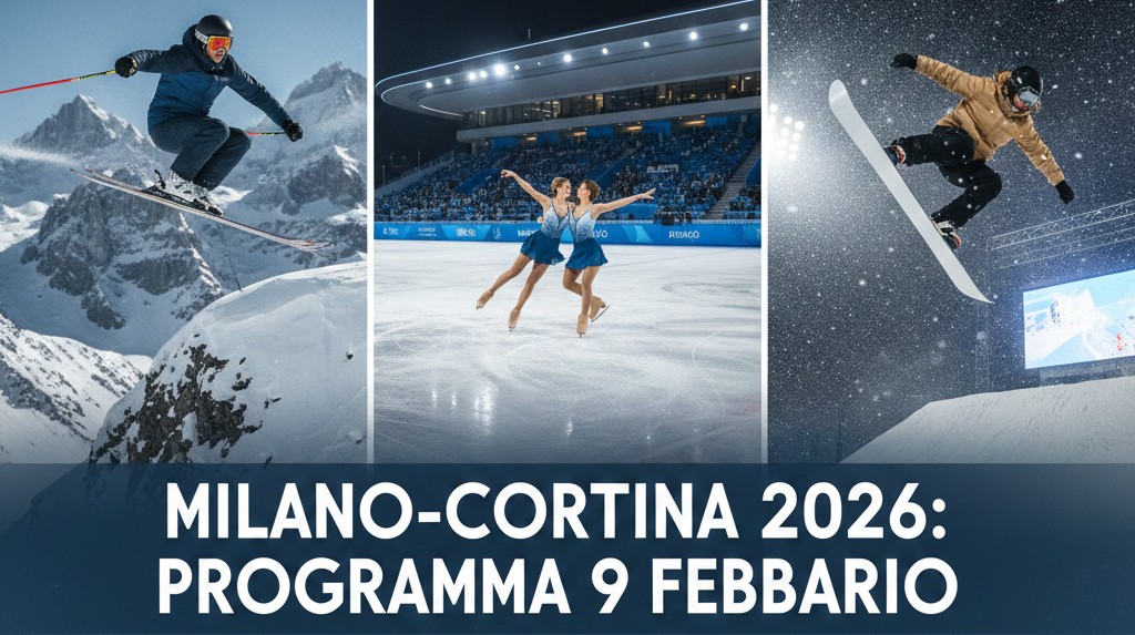 milano cortina 9 febbraio