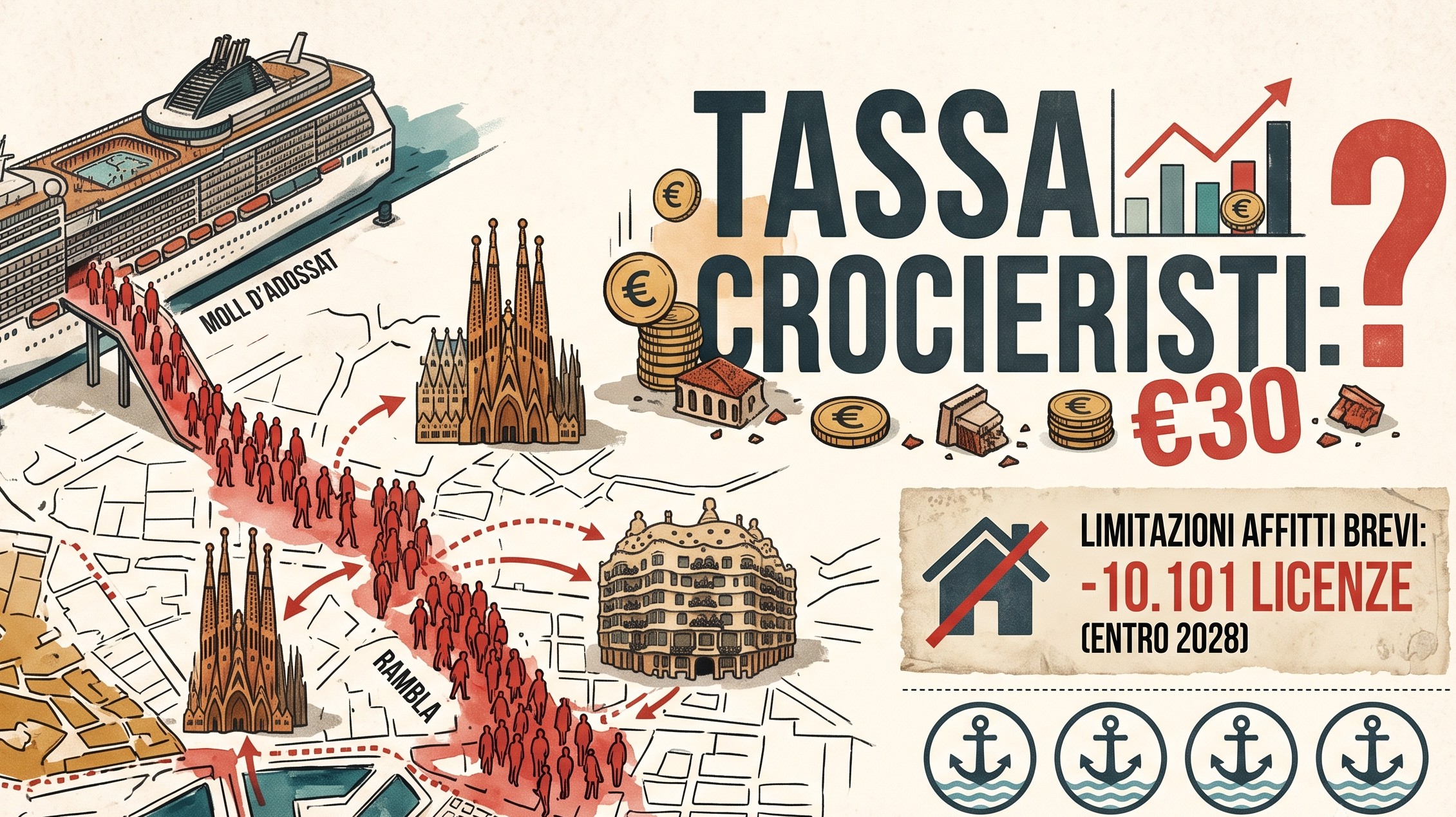 tassa sbarco barcellona