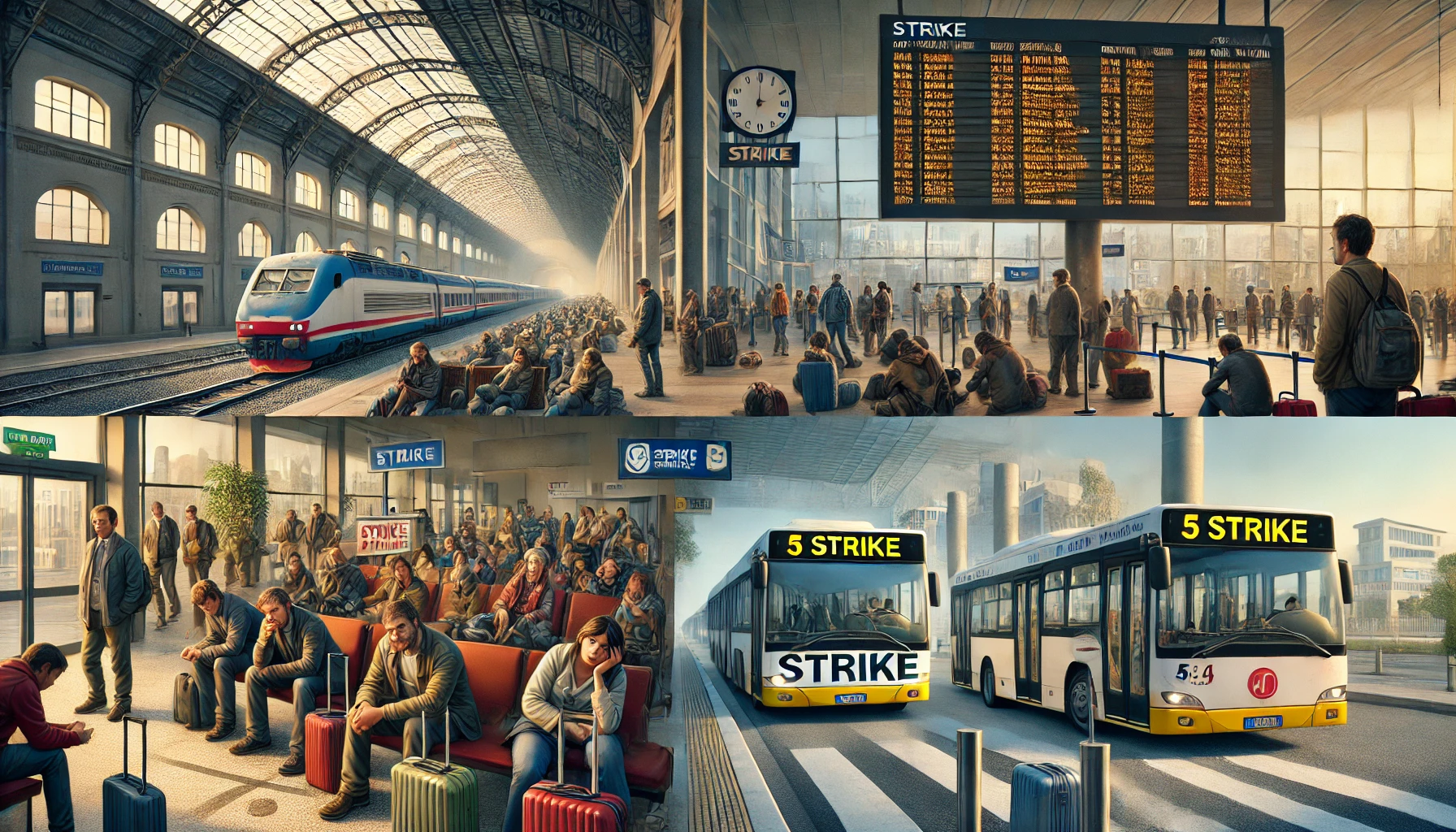 scioperi trasporti gennaio 2025