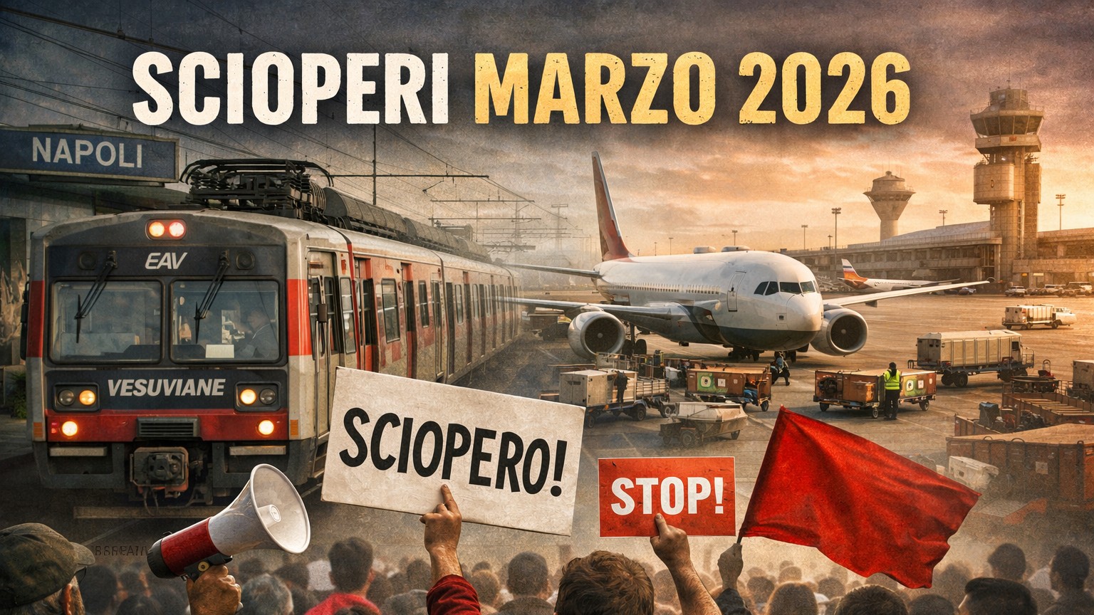 scioperi trasporti marzo 2026 italia