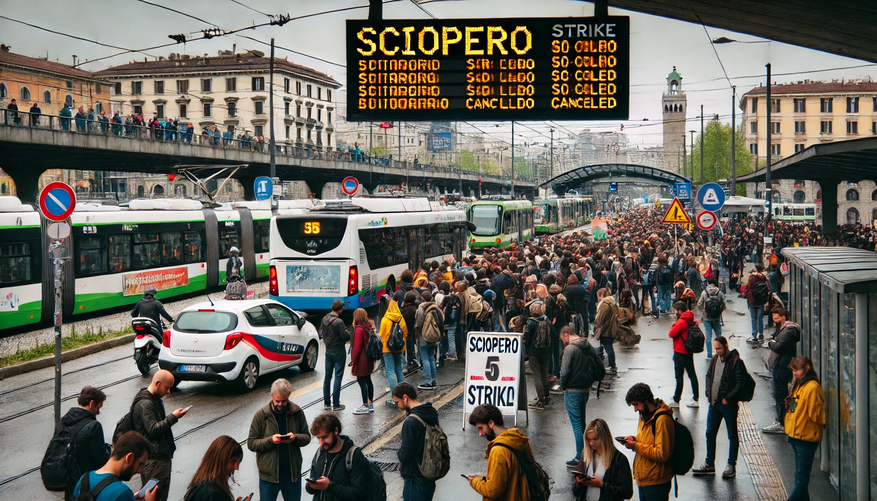 Scioperi dei trasporti ad aprile 2025: si parte già dal 1° aprile