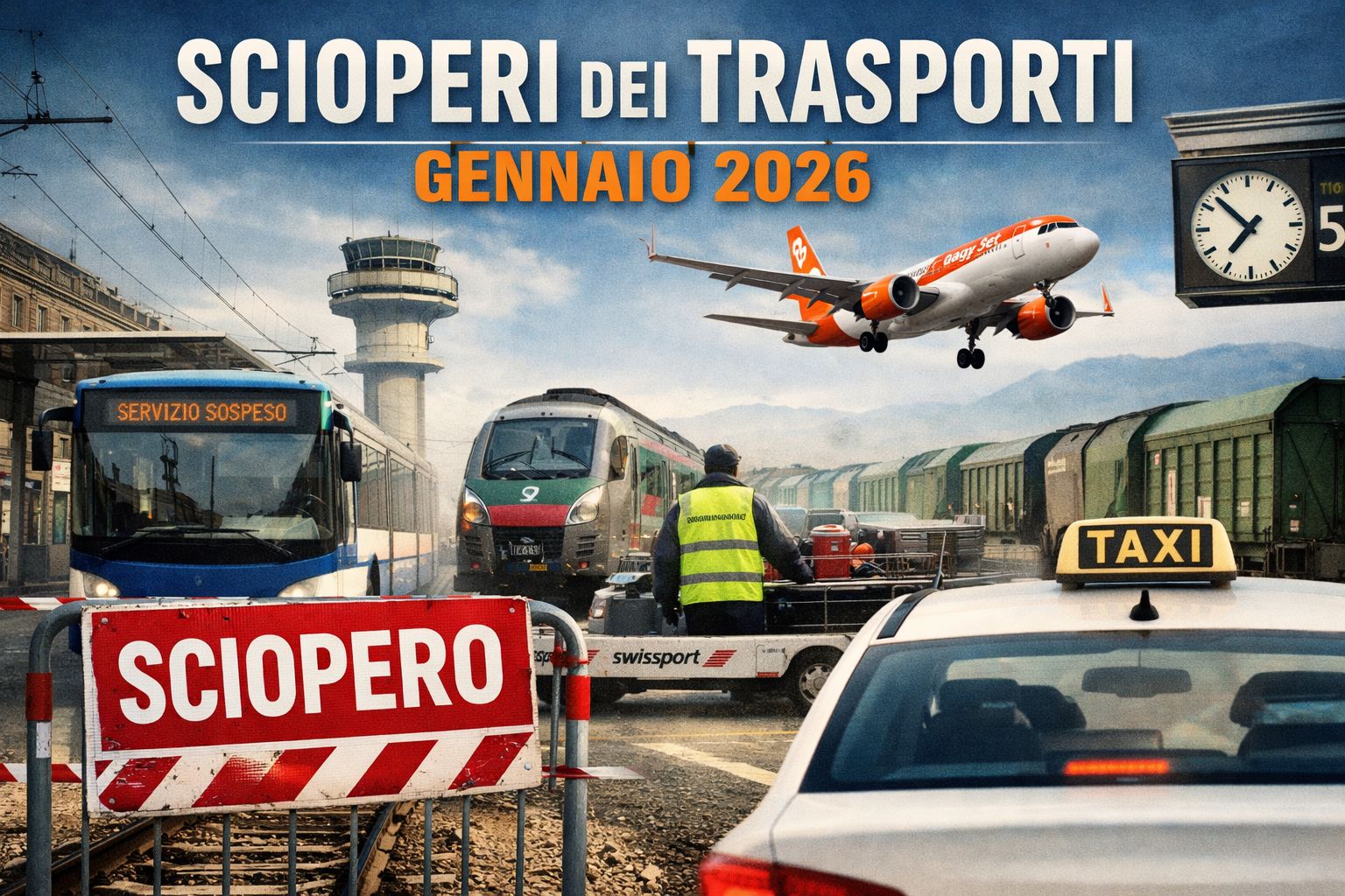 scioperi gennaio 2026