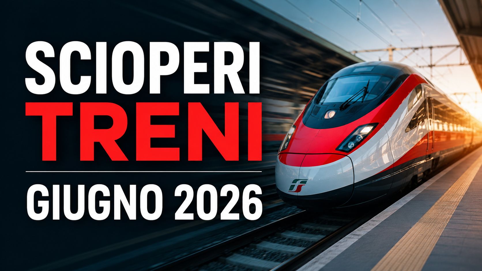 scioperi treni giugno 2026