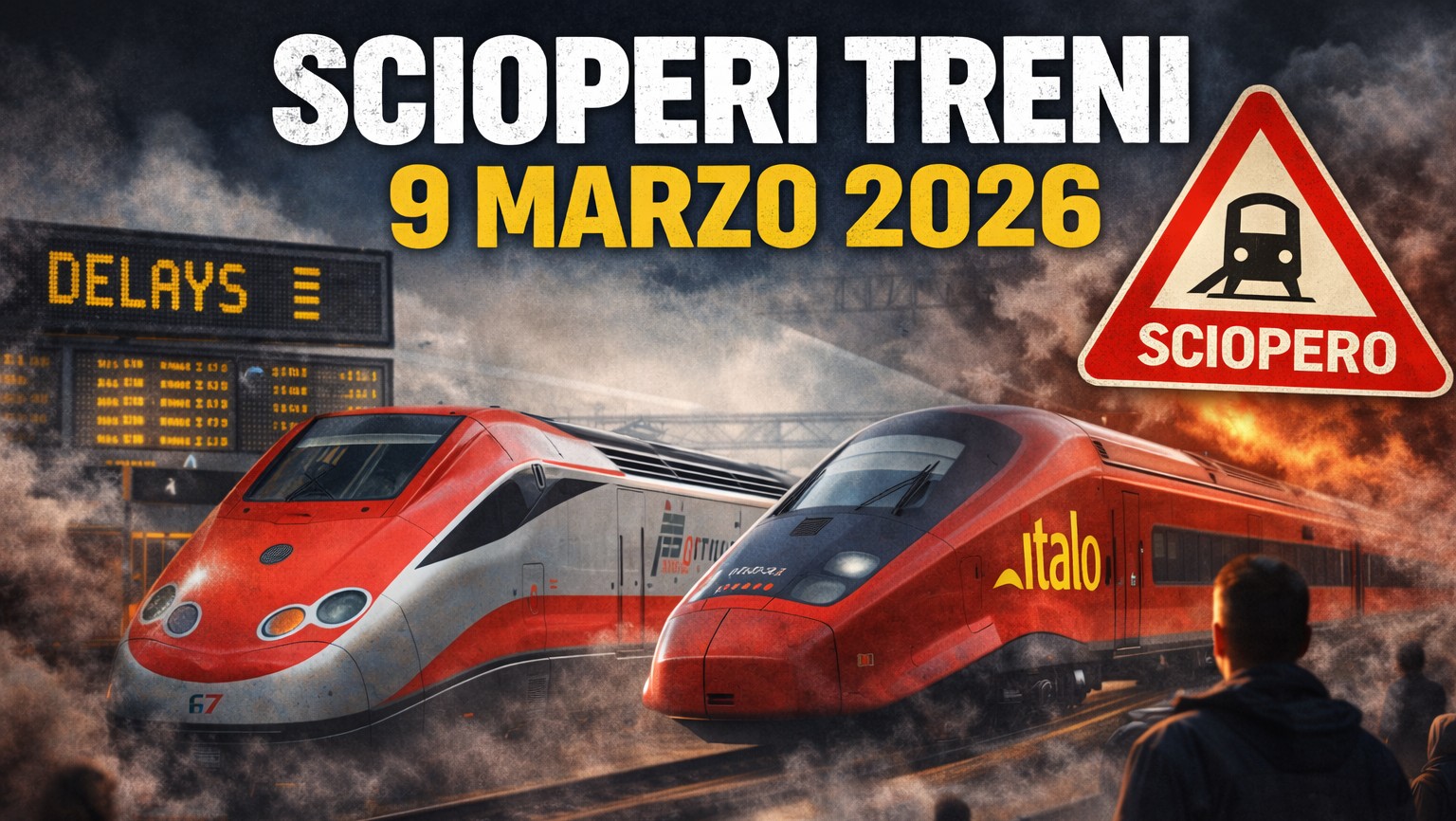 sciopero treni 9 marzo 2026