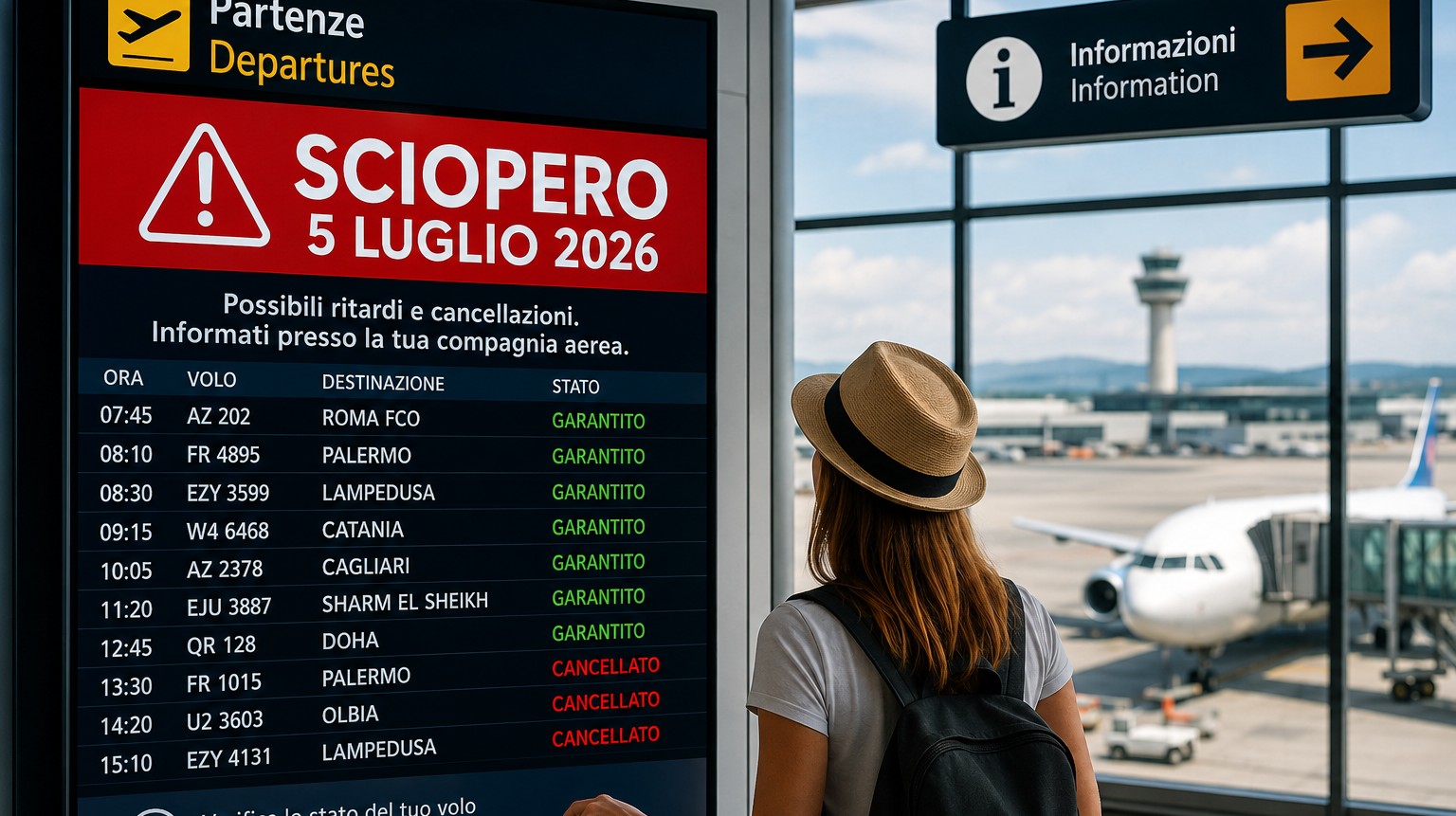 sciopero 5 luglio