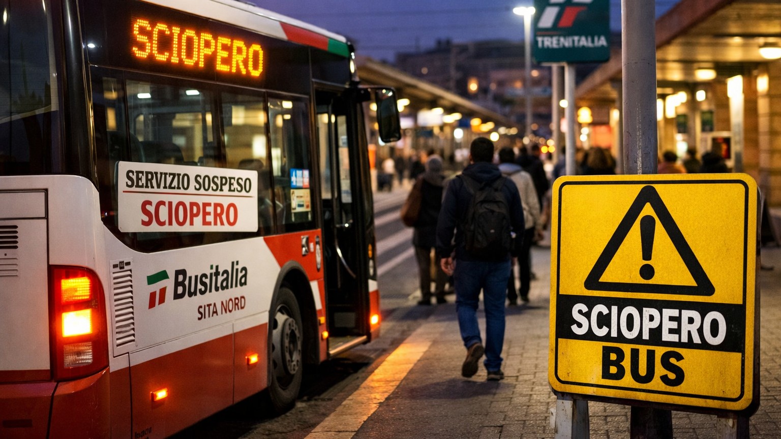 sciopero busitalia sita